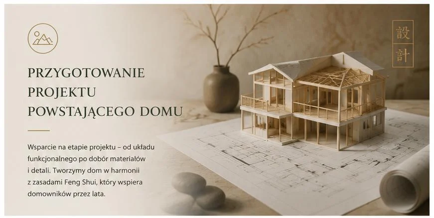 Przygotowanie projektu powstającego domu