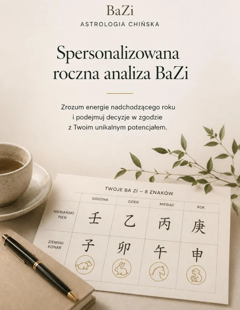 Osobista roczna analiza BaZi
